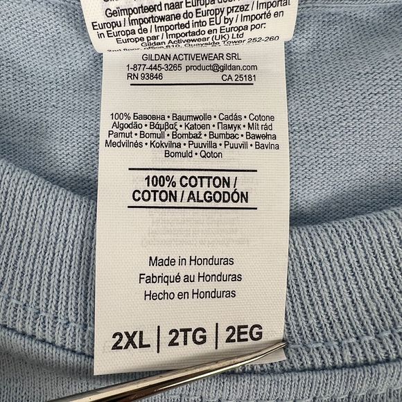 Jimmy Buffett Unisex 2XL Blue 2018 I Don't Know Tour Shirt Long Sleeve Crew Neck - Picture 8 of 13